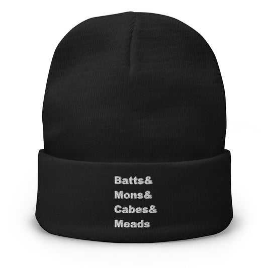Production Apparel 2nd AC Abbrevs Beanie Black