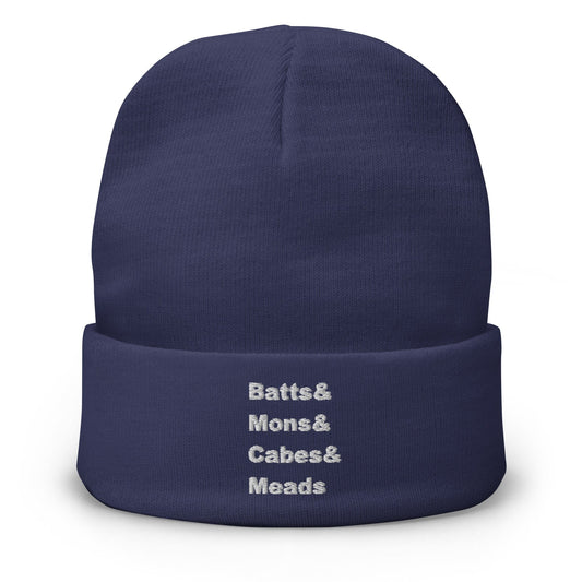 Production Apparel 2nd AC Abbrevs Beanie Navy