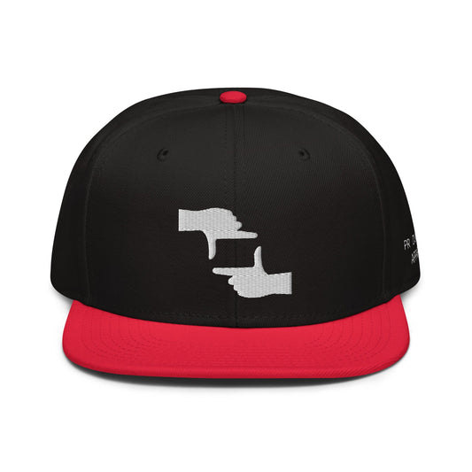 Production Apparel Camera Hands Hat Red / Black / Black