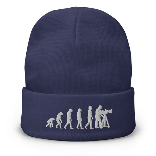 Production Apparel Camera Operator Evolution Beanie Navy