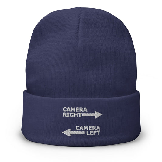 Production Apparel Camera Right - Camera Left Beanie Navy