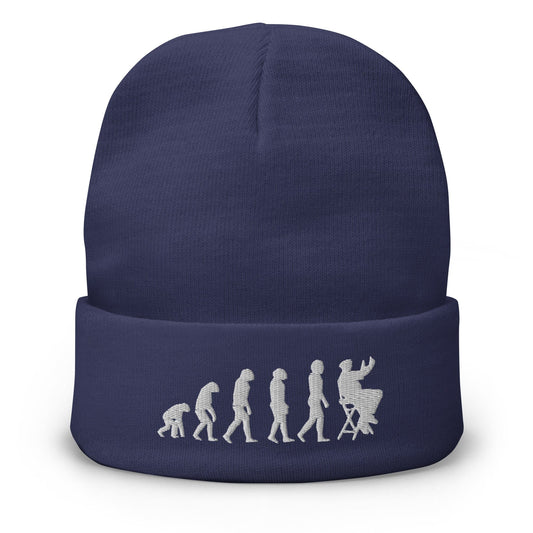 Production Apparel Director Evolution Beanie Navy