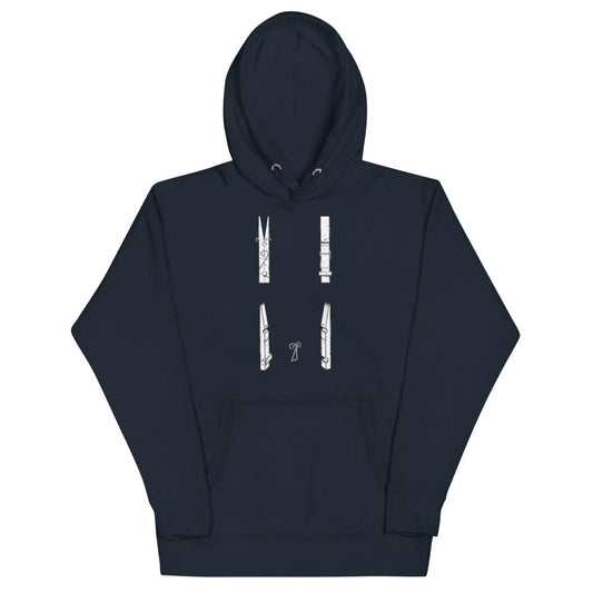 Production Apparel Hoodies C47 Patent Navy Blazer / S