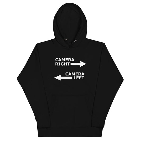 Production Apparel Hoodies Camera Right - Camera Left Black / S