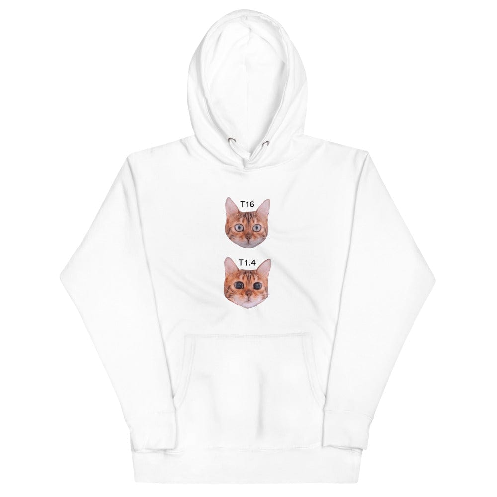 Production Apparel Hoodies Cat Stops White / S