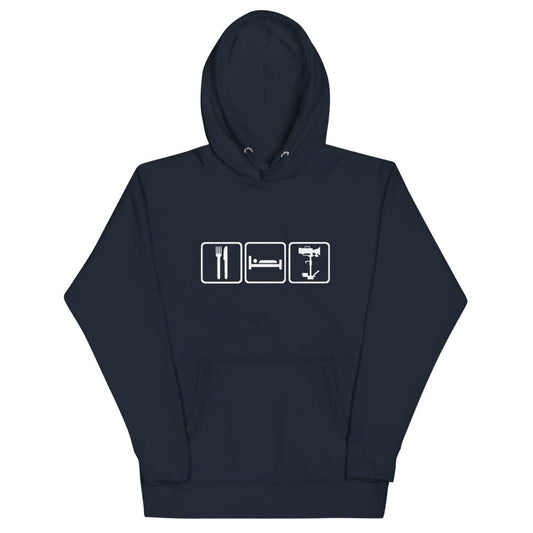 Production Apparel Hoodies Eat Sleep Steadicam Navy Blazer / S