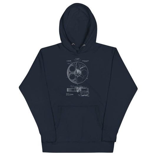 Production Apparel Hoodies Film Reel Patent Navy Blazer / S