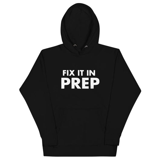 Production Apparel Hoodies Fix It In Prep Black / S