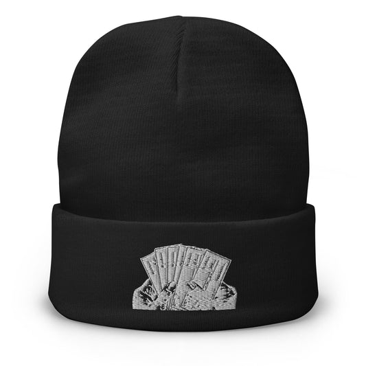 Production Apparel Paycheck Poker Beanie Black