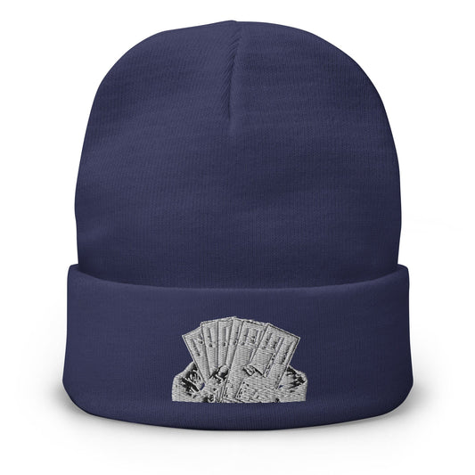 Production Apparel Paycheck Poker Beanie Navy