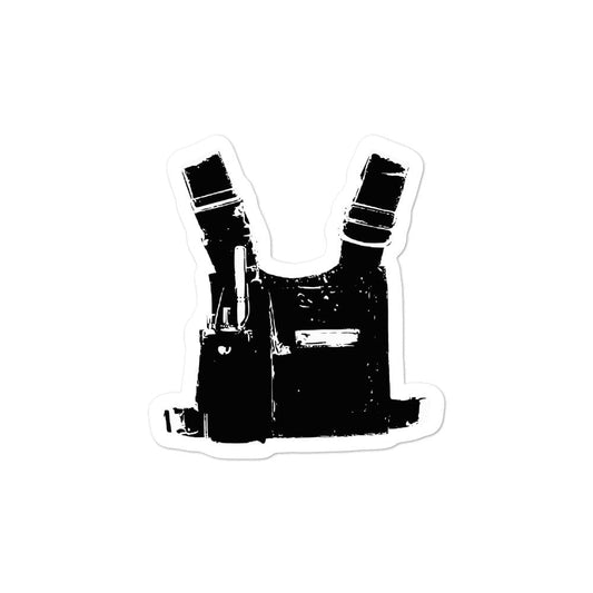 Production Apparel Stickers Camera Bra 3x3