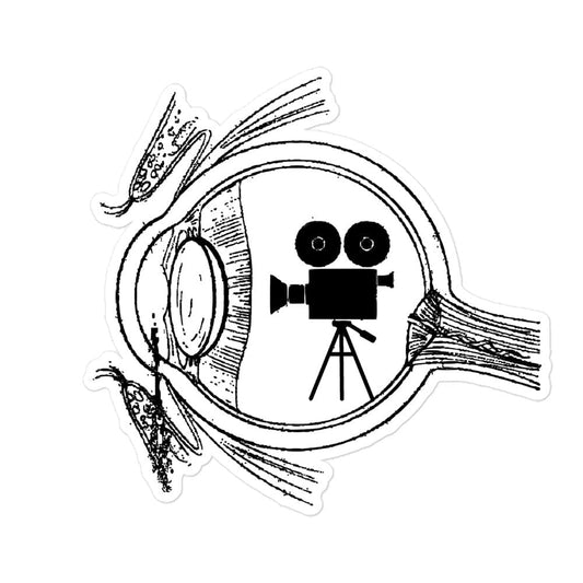 Production Apparel Stickers Camera Eye 5.5x5.5