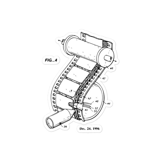 Production Apparel Stickers Film Patent 4x4