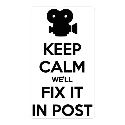 Production Apparel Stickers Keep Calm... 5.5x5.5