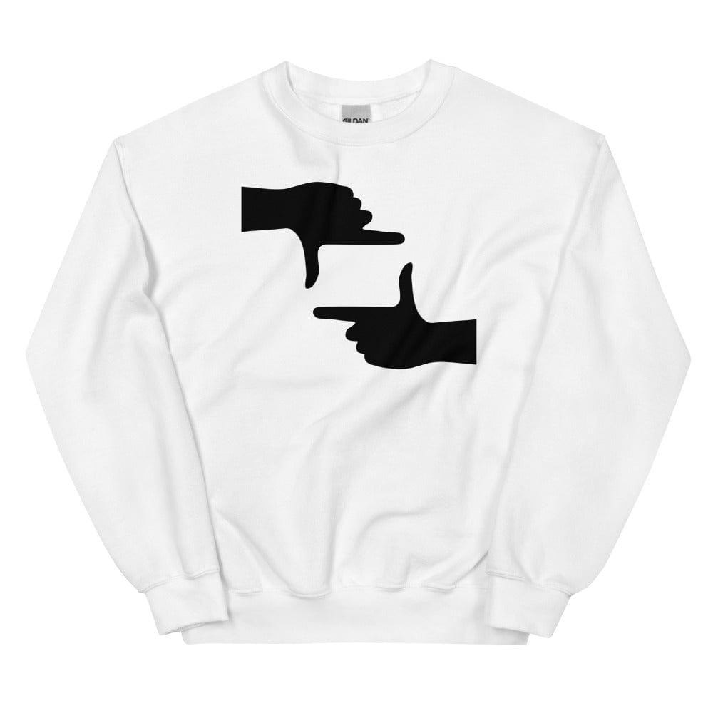 Production Apparel Sweaters Camera Hands White / S