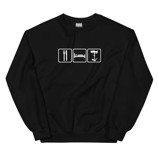 Production Apparel Sweaters Eat Sleep Steadicam Black / S