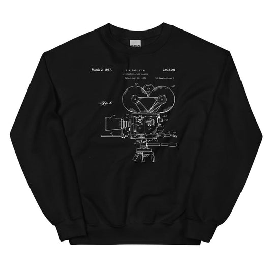 Production Apparel Sweaters Film Camera Patent Black / S