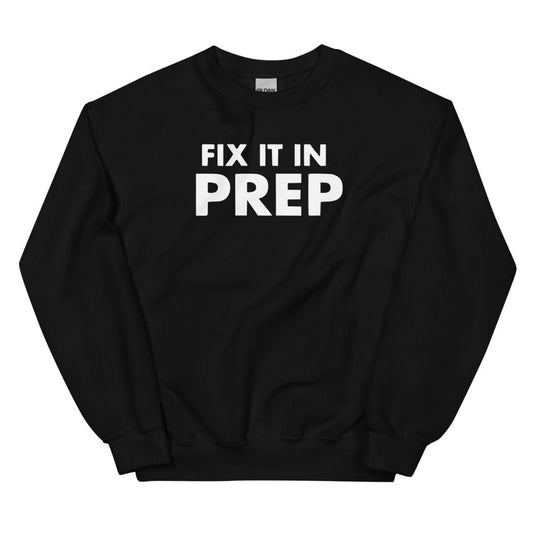 Production Apparel Sweaters Fix It In Prep Black / S