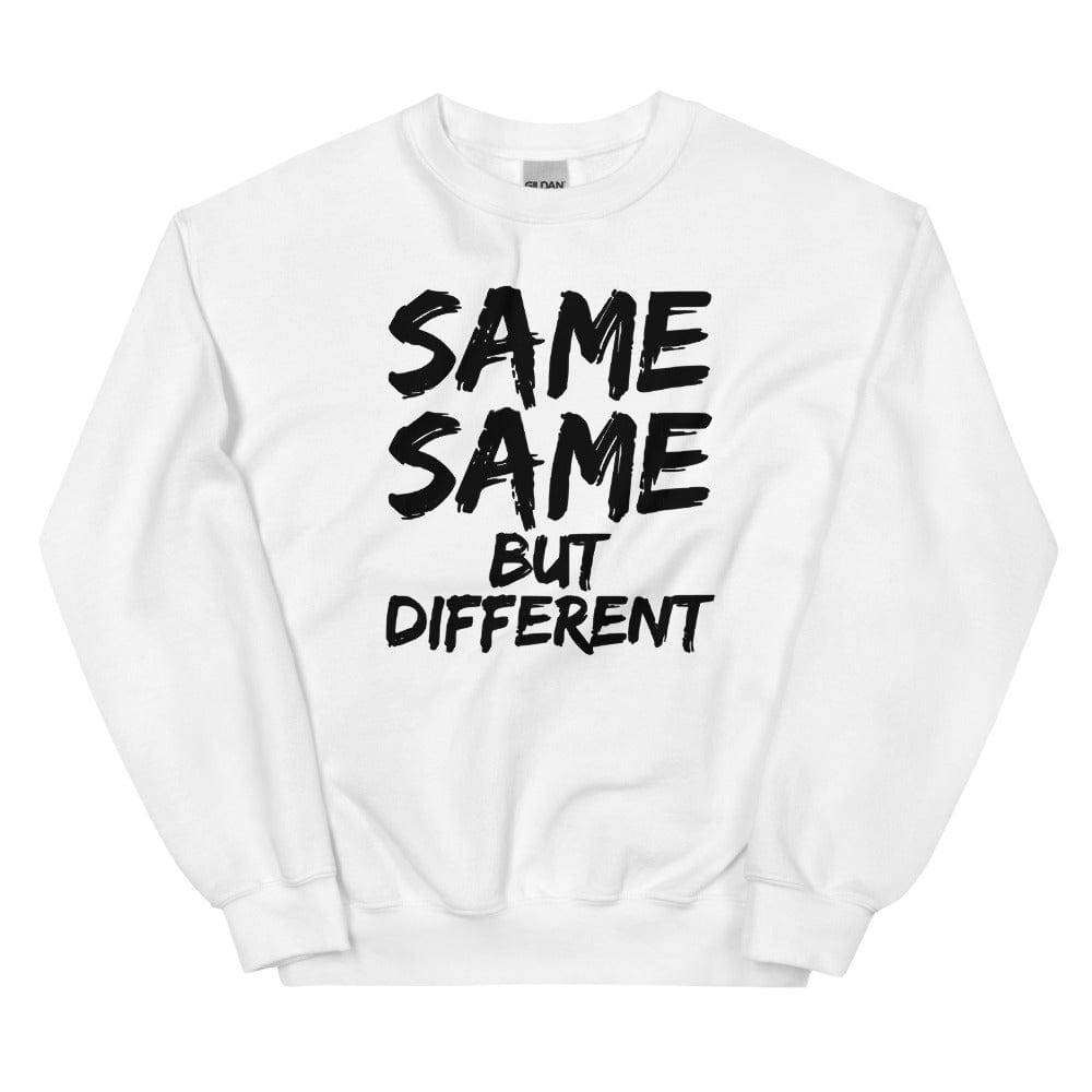 Production Apparel Sweaters SAME SAME BUT DIFFERENT White / S