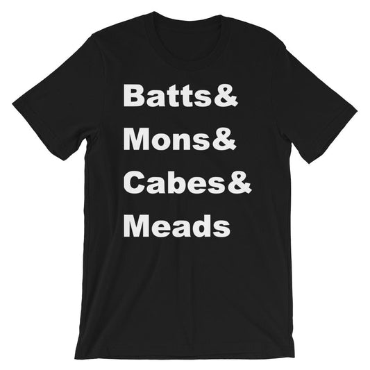 Production Apparel T-Shirts 2nd AC Abbrevs Black / XS