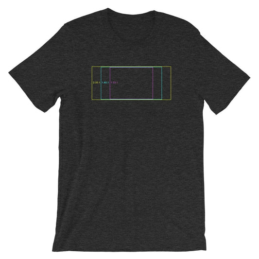 Production Apparel T-Shirts Aspect Ratios Dark Grey Heather / XS