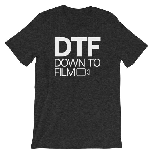 Production Apparel T-Shirts Down To Film Dark Grey Heather / XS