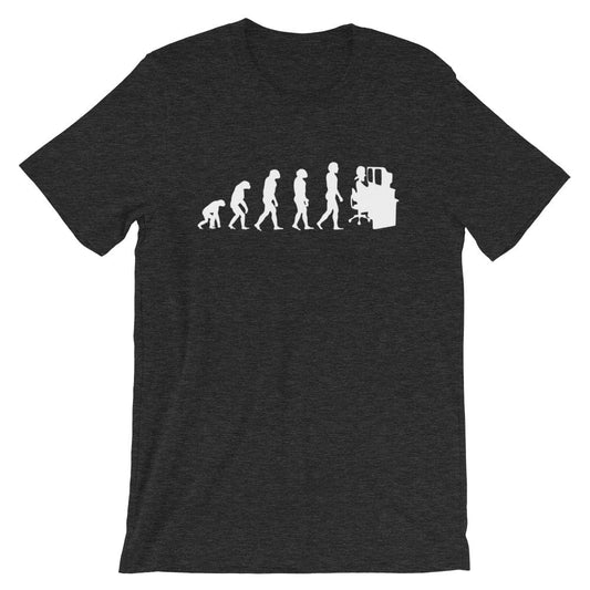 Production Apparel T-Shirts Editor Evolution Dark Grey Heather / XS
