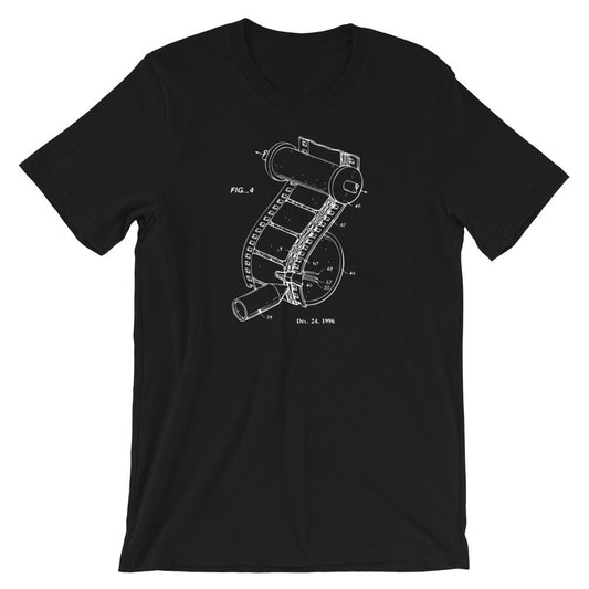 Production Apparel T-Shirts Film Patent Black / XS