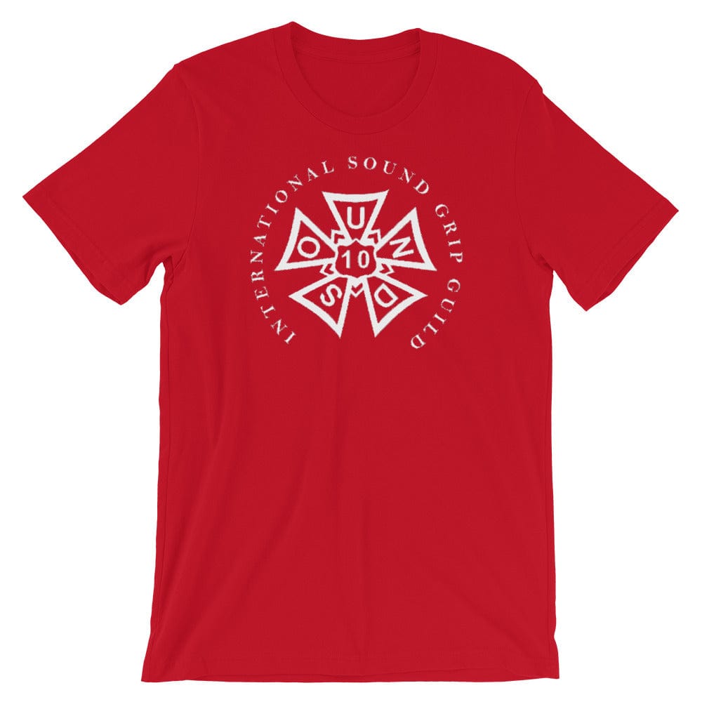 Production Apparel T-Shirts International Sound Grip Guild Red / S