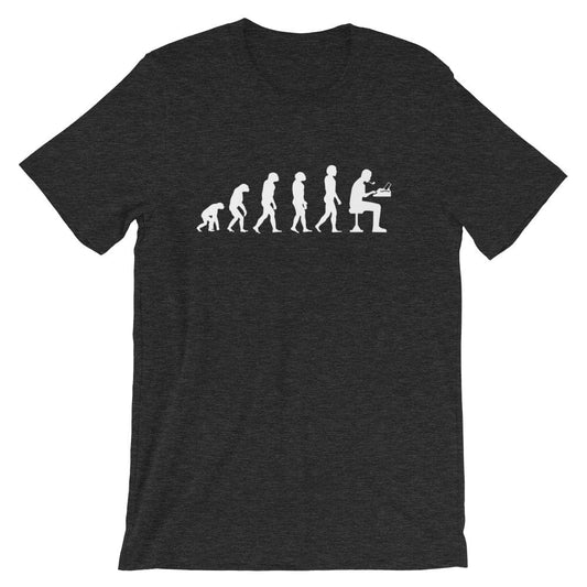 Production Apparel T-Shirts Writer Evolution Dark Grey Heather / XS