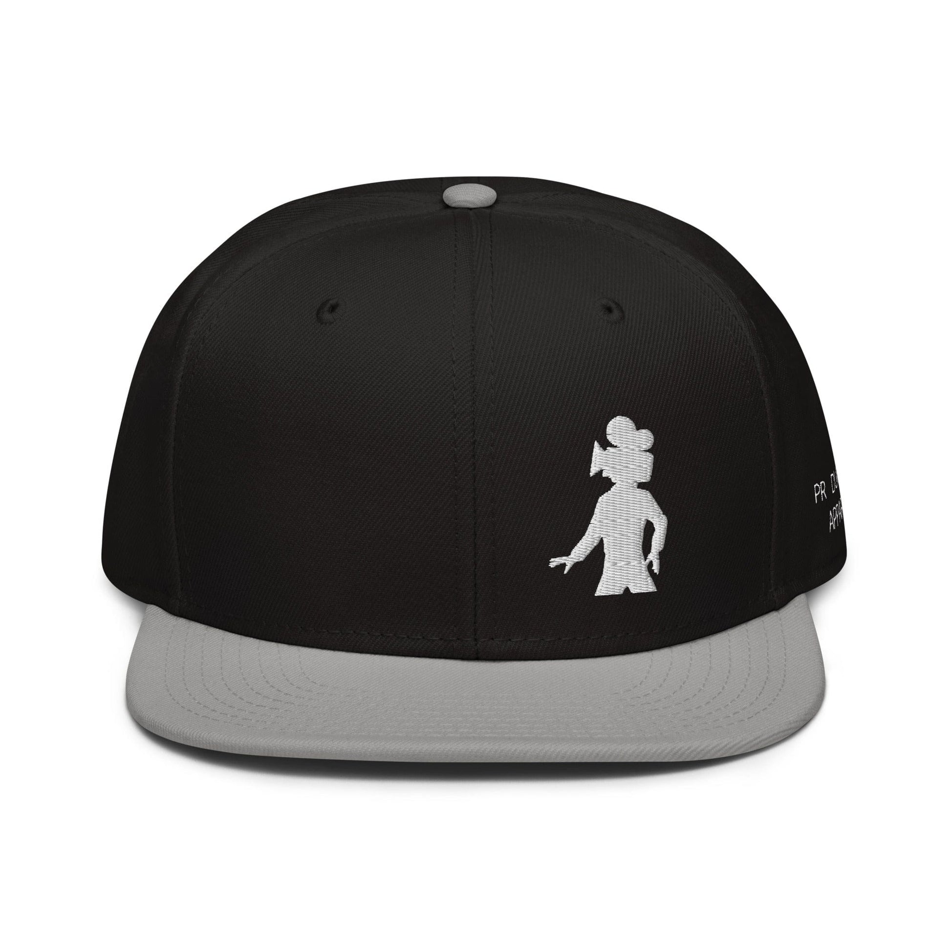 Production Apparel Camera Head Man Hat Gray / Black / Black