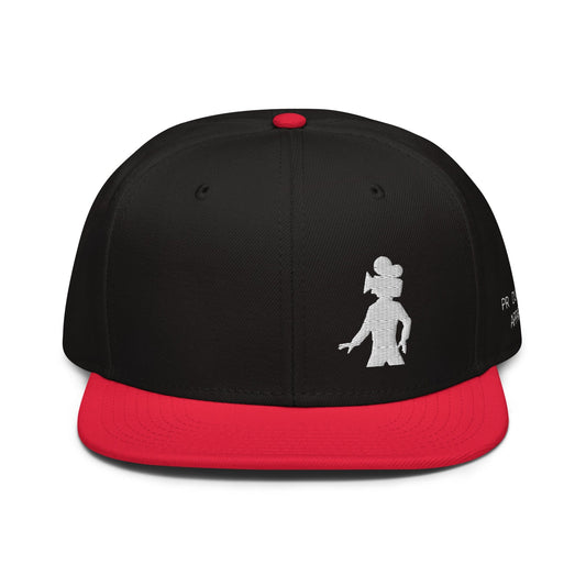 Production Apparel Camera Head Man Hat Red / Black / Black