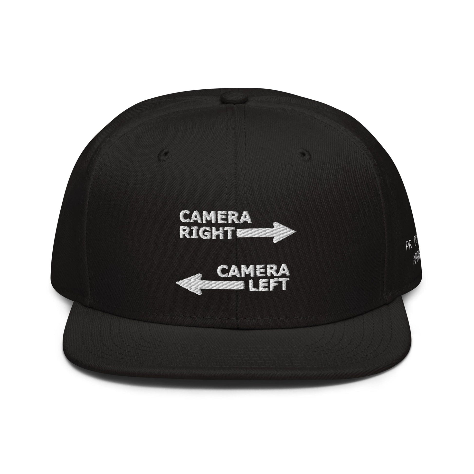 Production Apparel Camera Right - Camera Left Hat Black