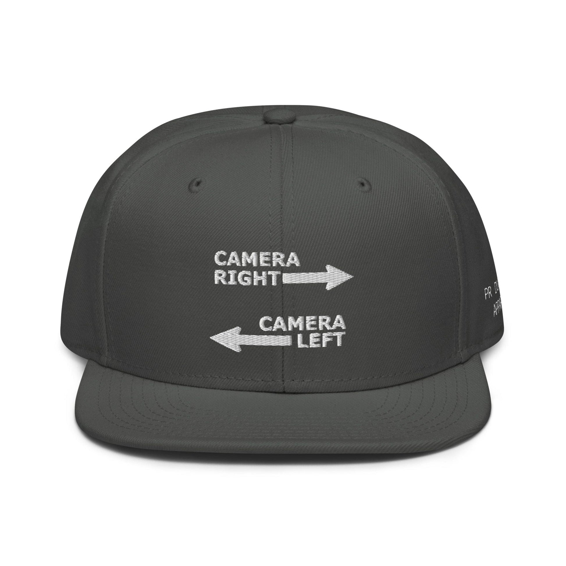 Production Apparel Camera Right - Camera Left Hat Charcoal gray