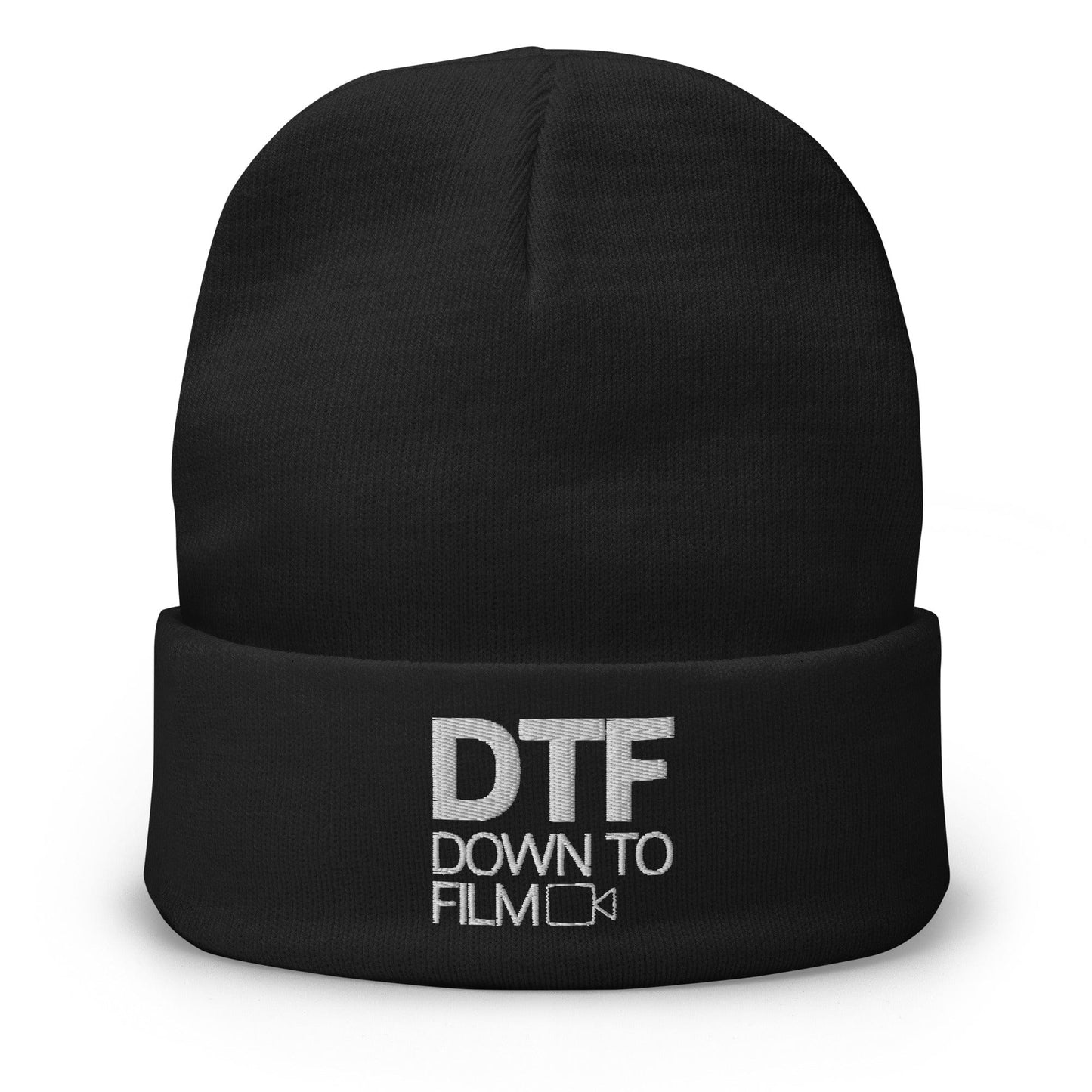 Production Apparel Down To Film Beanie Black