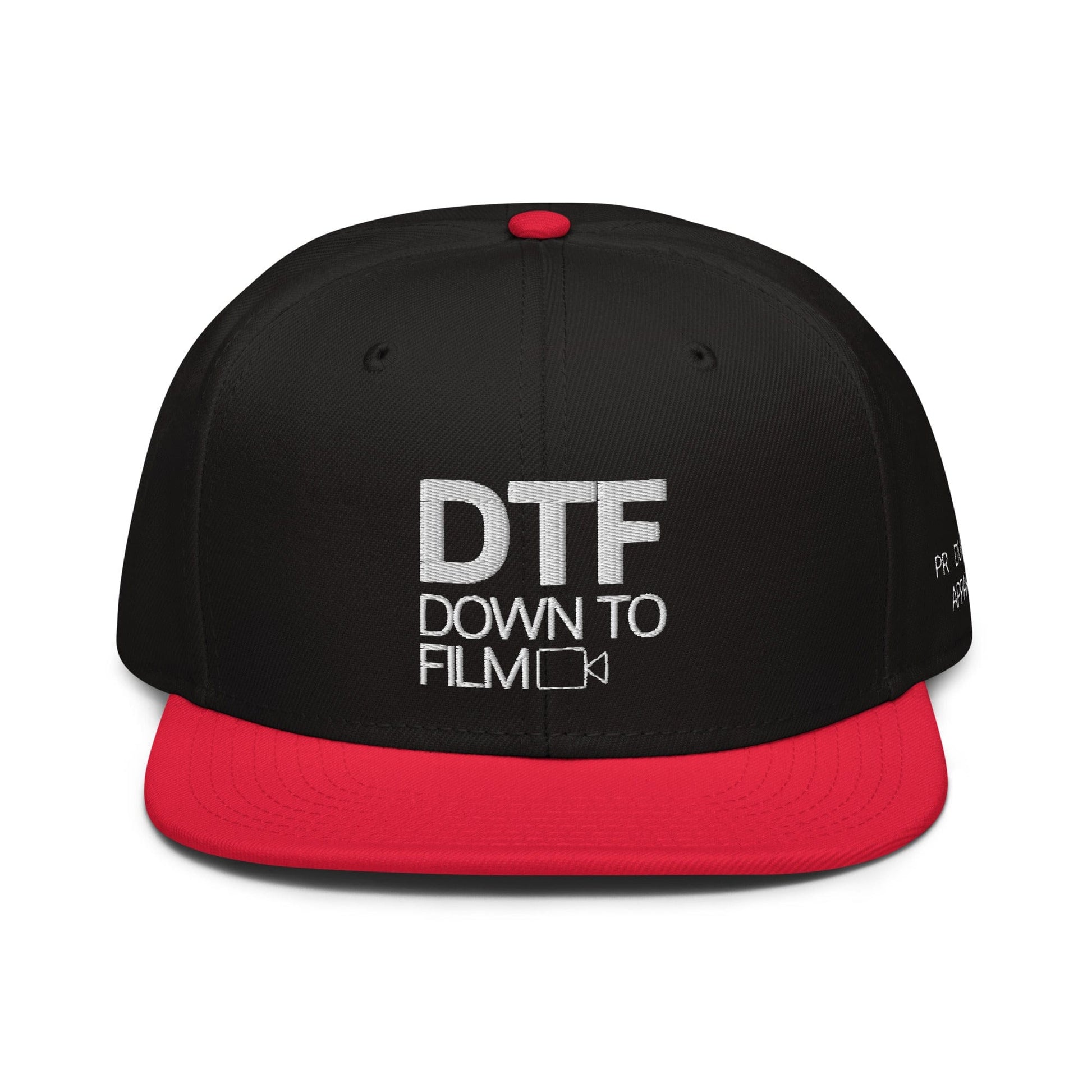 Production Apparel Down To Film Hat Red / Black / Black