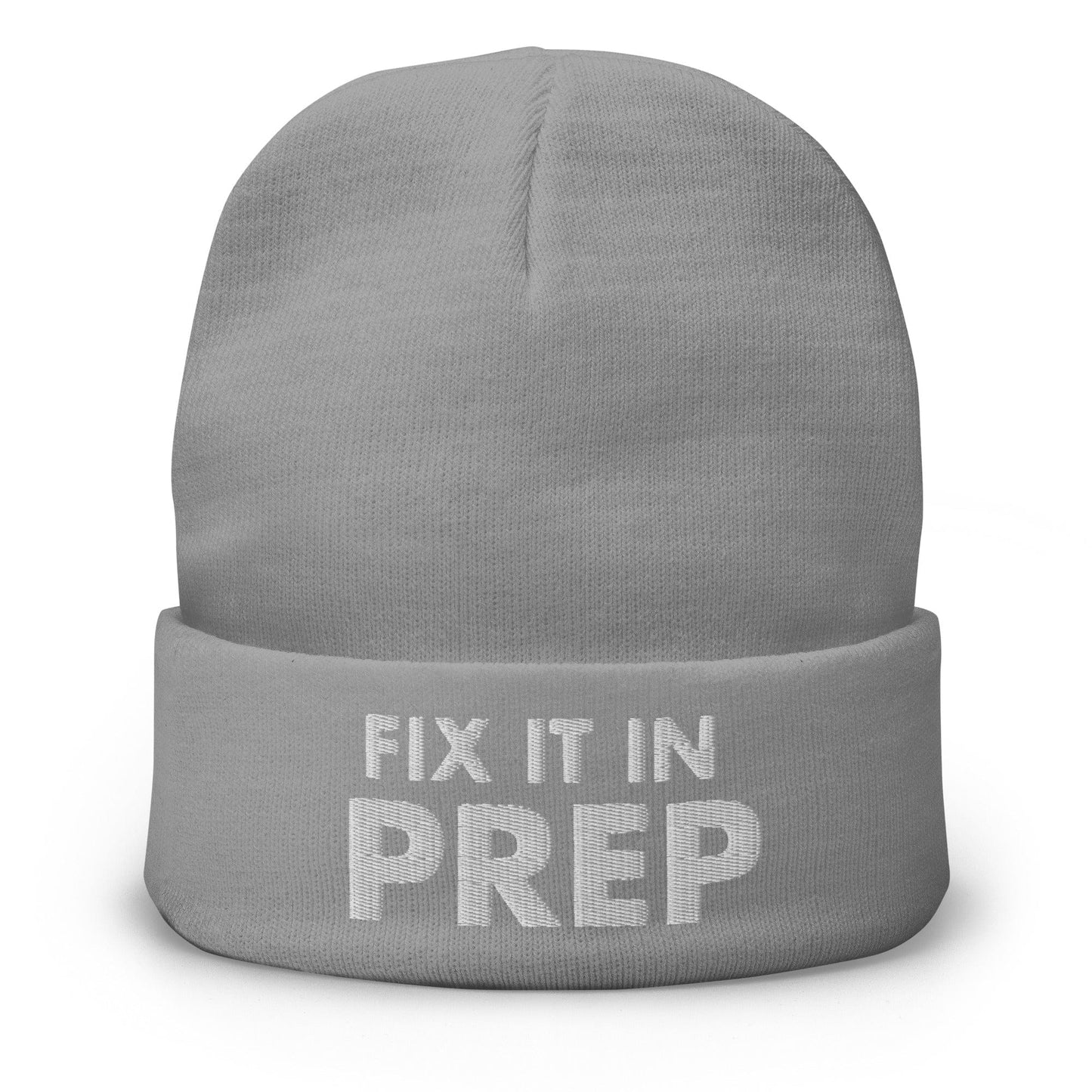 Production Apparel Fix It In Prep Beanie Gray