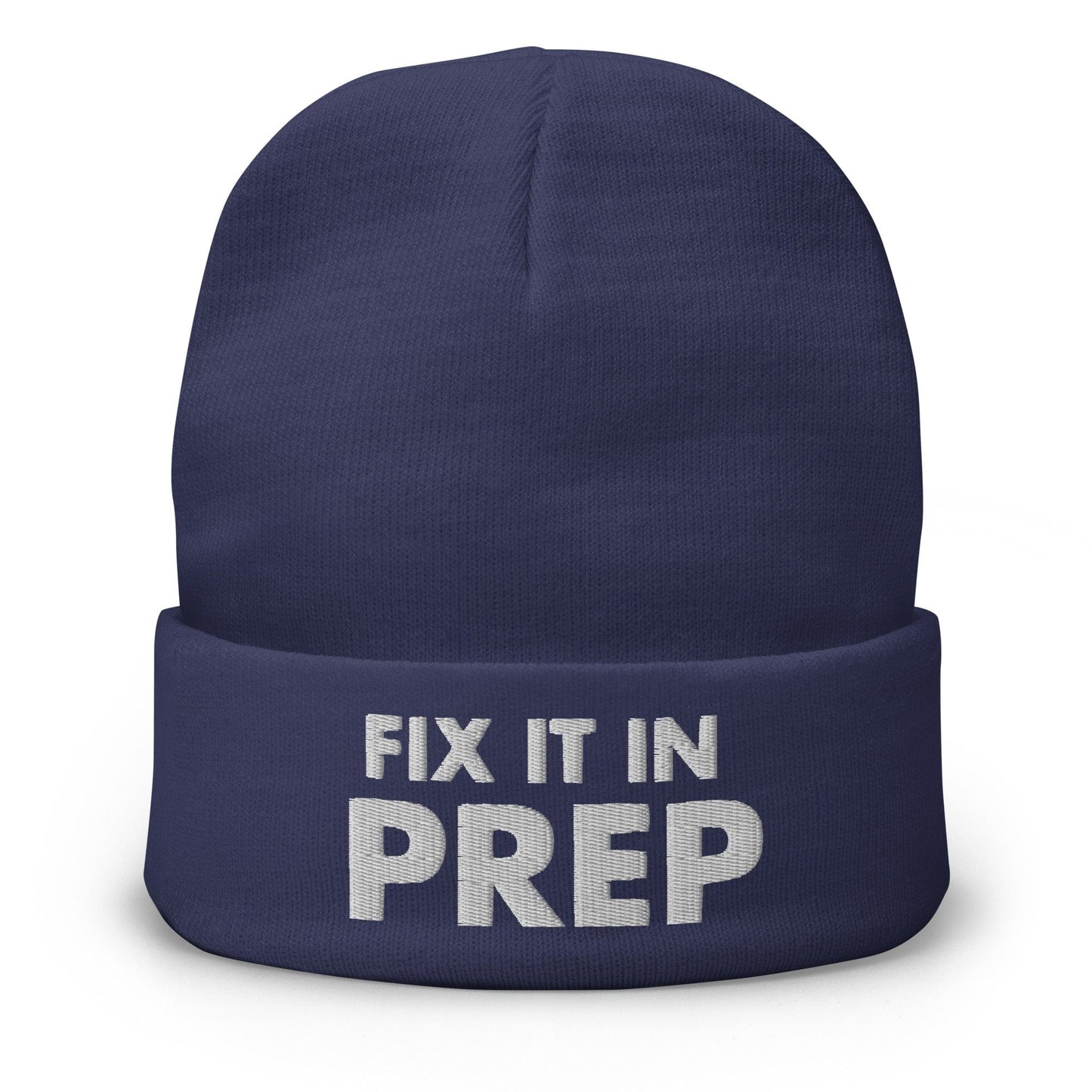 Production Apparel Fix It In Prep Beanie Navy