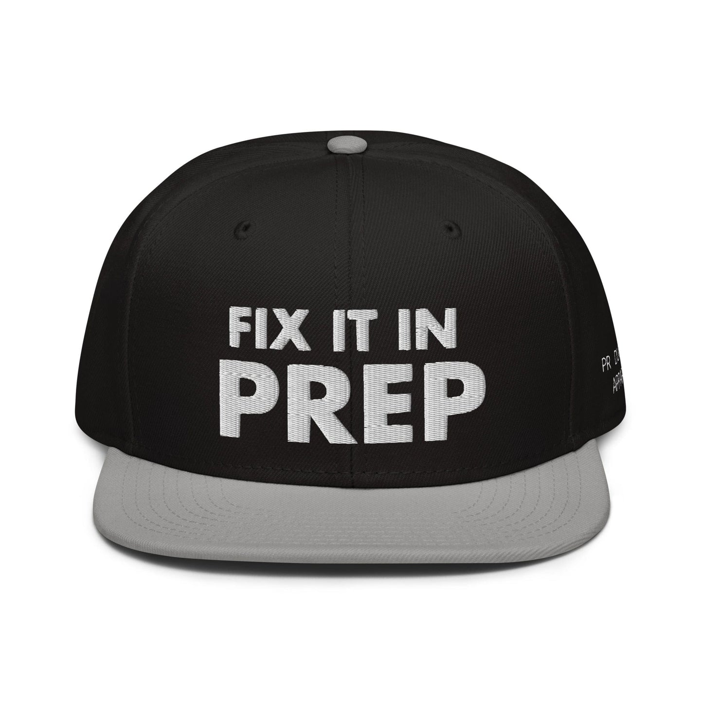 Production Apparel Fix It In Prep Hat Gray / Black / Black