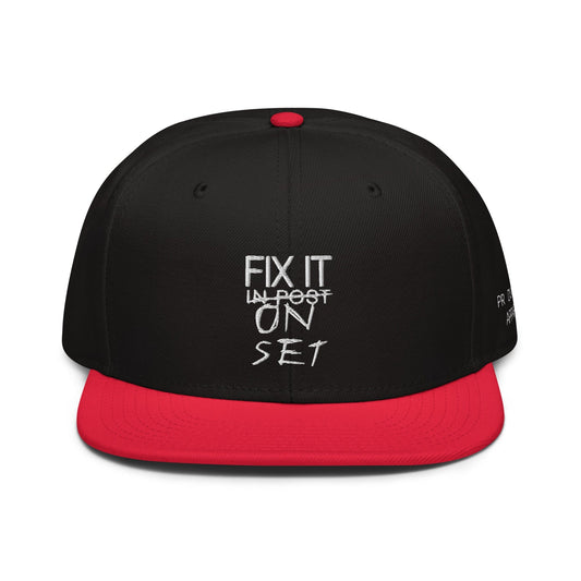 Production Apparel Fix It On Set Hat Red / Black / Black