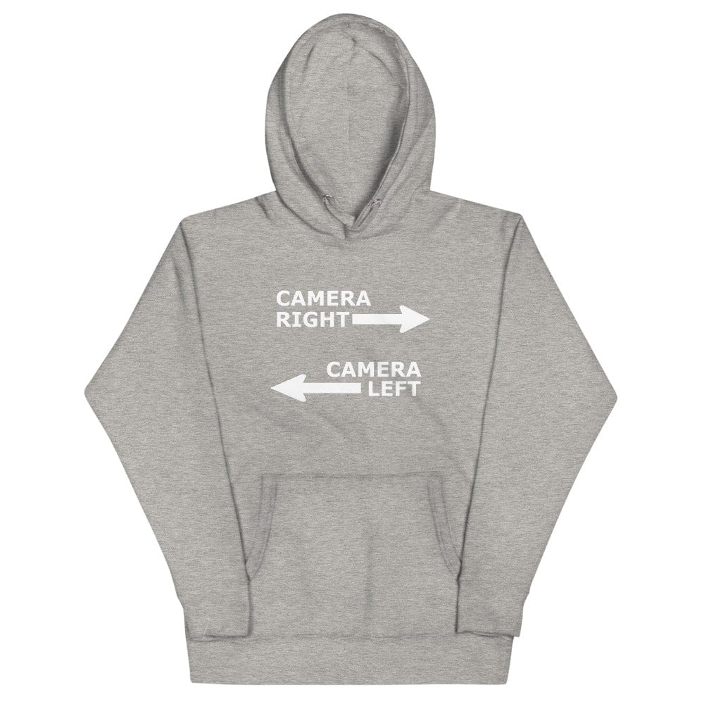 Production Apparel Hoodies Camera Right - Camera Left Carbon Grey / S