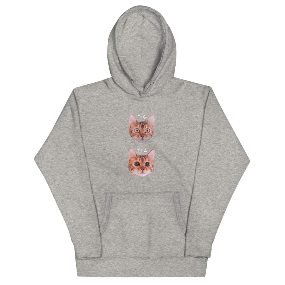 Production Apparel Hoodies Cat Stops Carbon Grey / S
