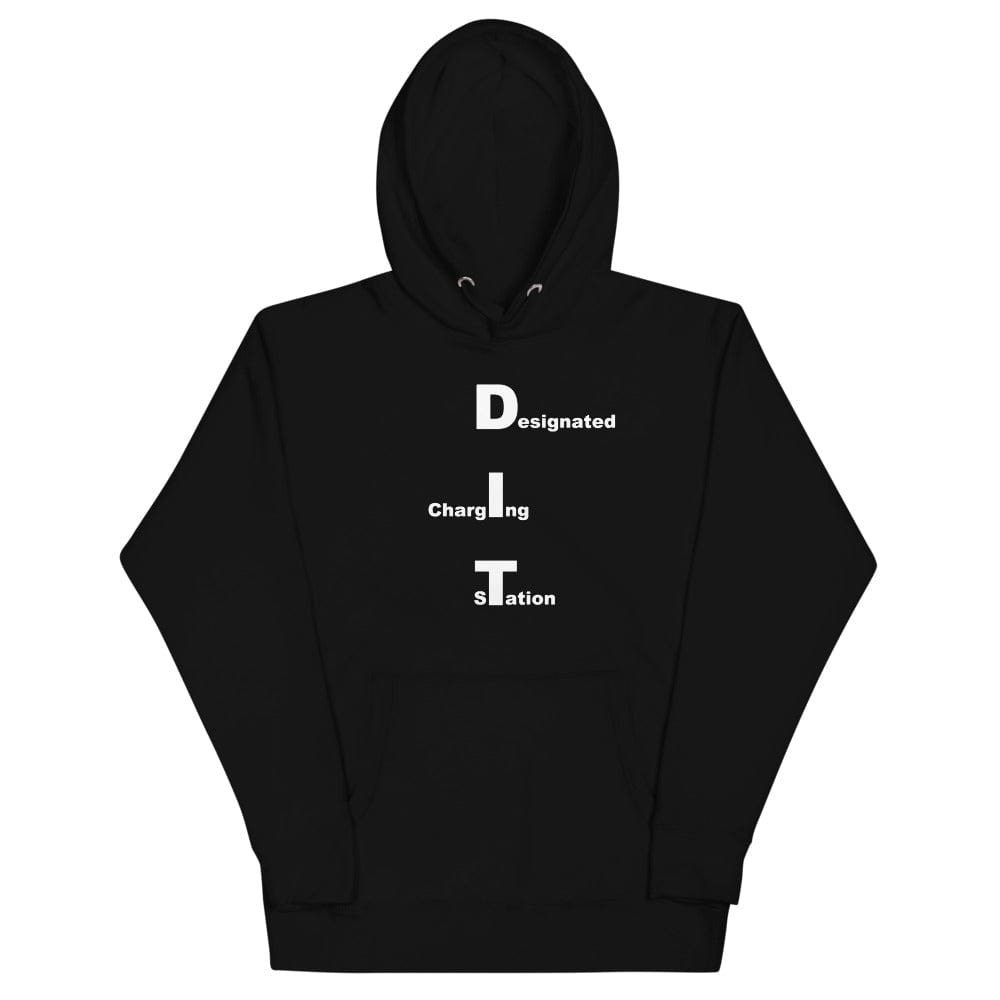 Production Apparel Hoodies Designated Charging Station Black / S