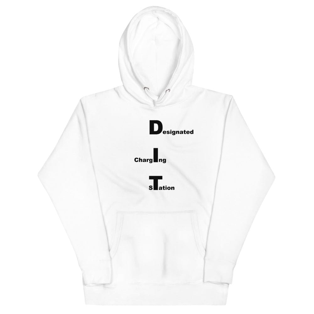 Production Apparel Hoodies Designated Charging Station White / S