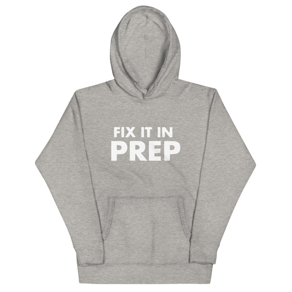 Production Apparel Hoodies Fix It In Prep Carbon Grey / S