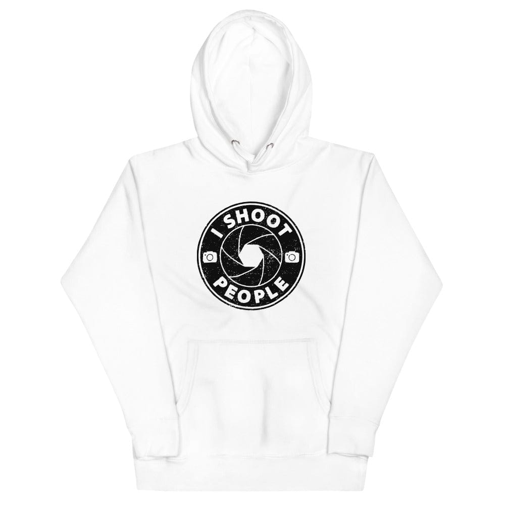 Production Apparel Hoodies I Shoot People White / S