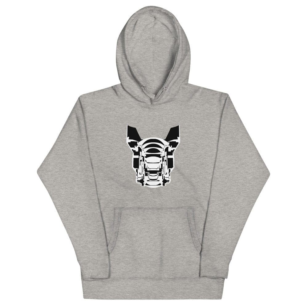 Production Apparel Hoodies Lens Cross Section Carbon Grey / S