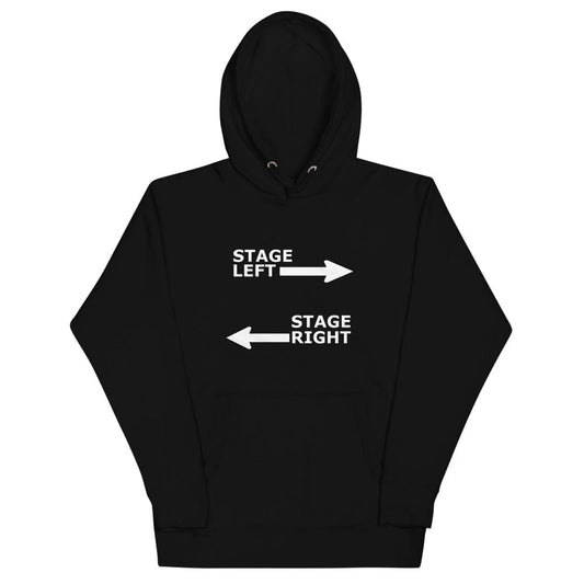 Production Apparel Hoodies Stage Left - Stage Right Black / S