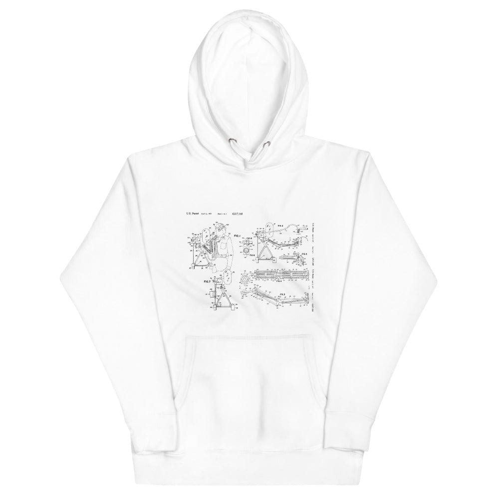 Production Apparel Hoodies Steadicam Patent White / S