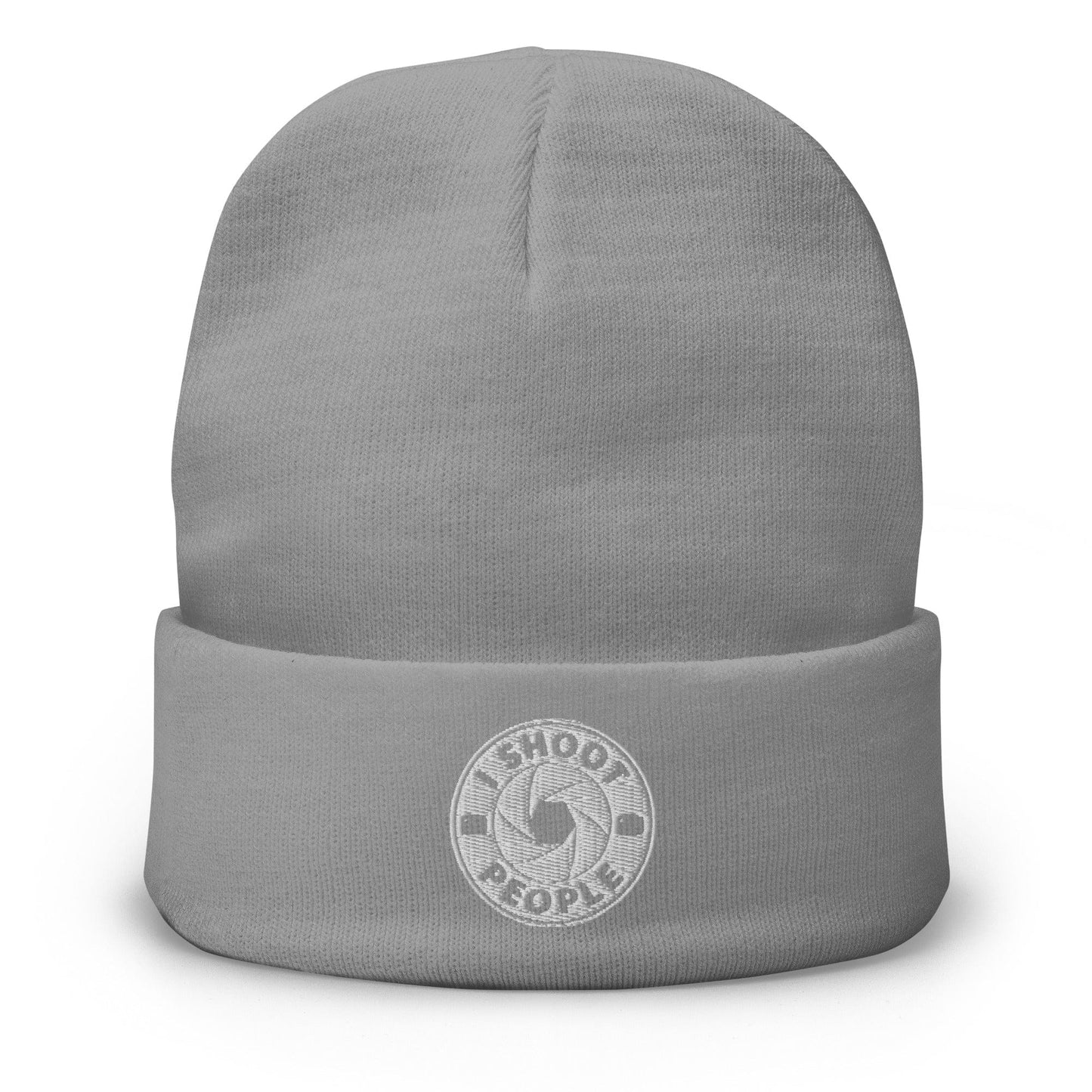 Production Apparel I Shoot People Beanie Gray